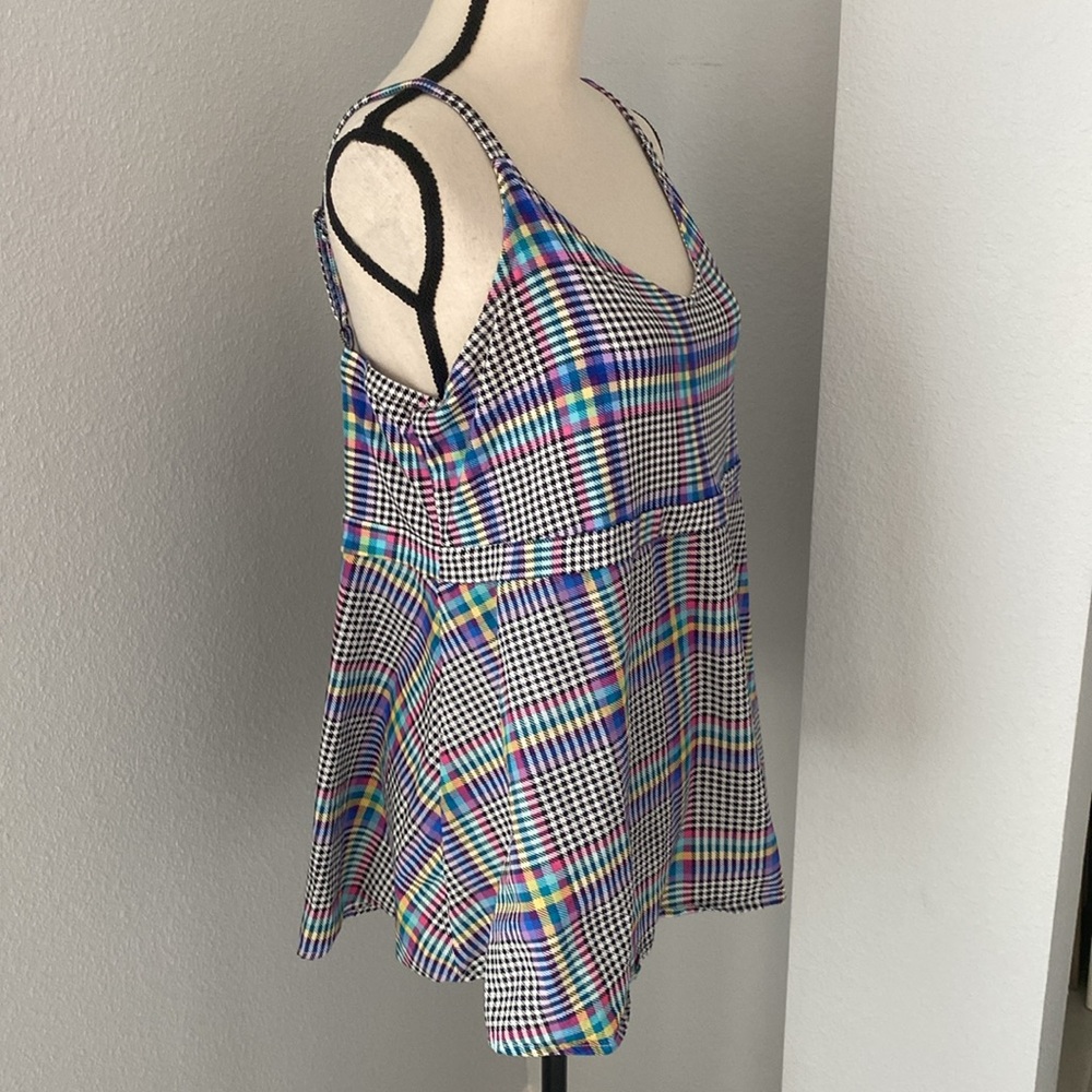 Torrid Super Soft Plus Size Multi Color Plaid Bab… - image 5